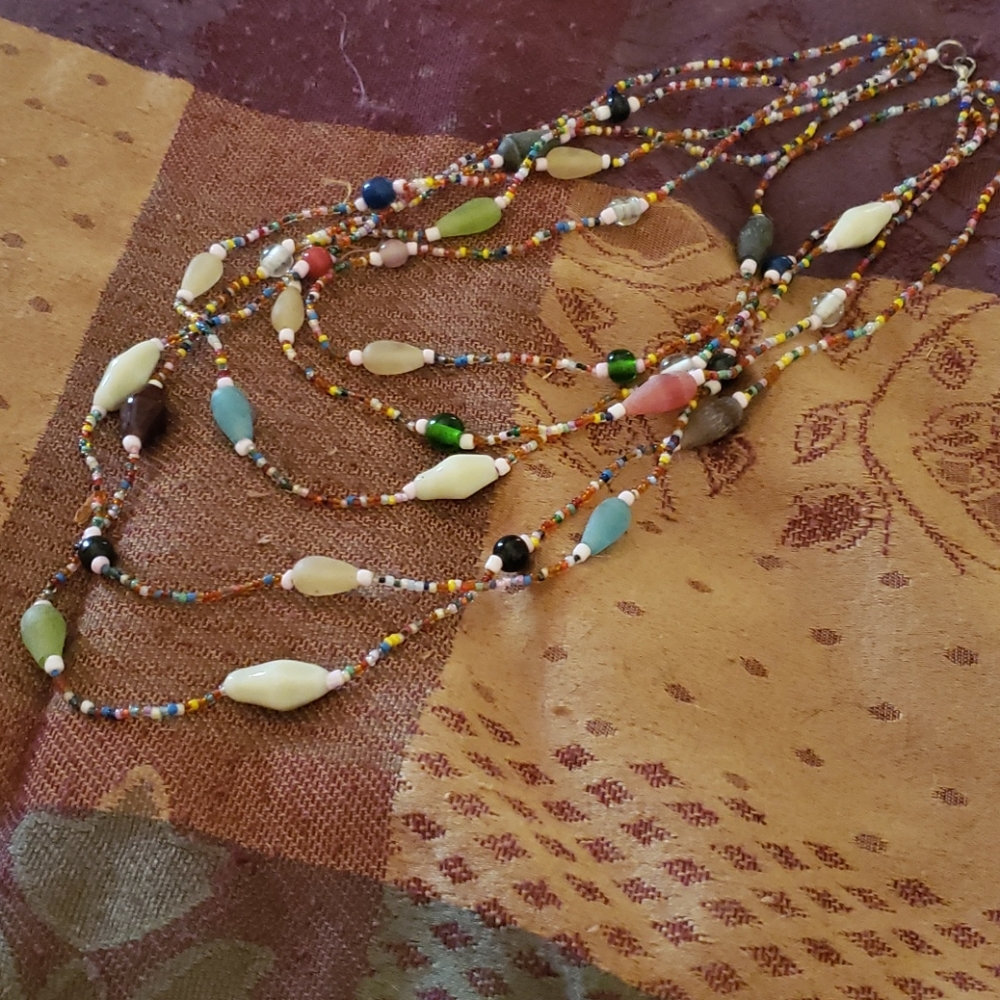 Beautiful beaded necklace